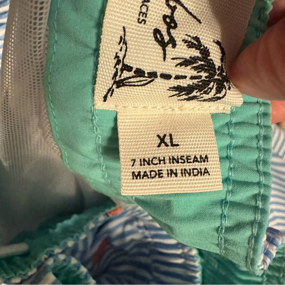 Bonobos‎ Mens Size XL Swim Trunks Board Shorts Blue Popsicle Print 7
